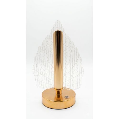 Leaf Design Rechargeable Touch Sensor Table Lamp